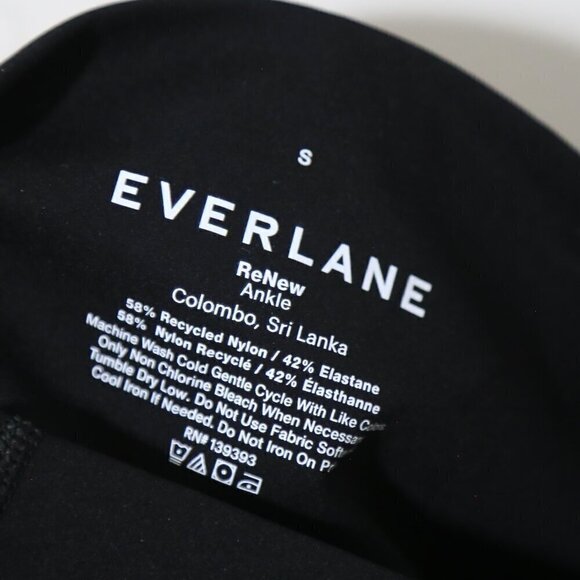 NWT Everlane The Perform High Rise Compression Legging Black Size Small - Picture 4 of 7
